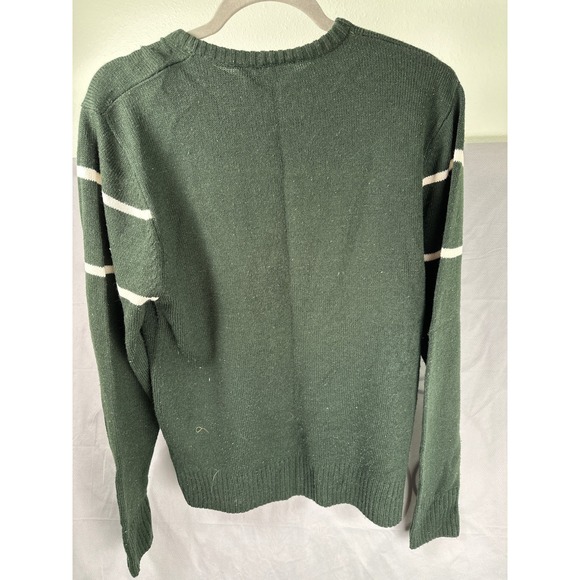 Guinness Men's Bottle Green Knit Sweater Pullover Crew Neck Size S Small - Picture 7 of 8